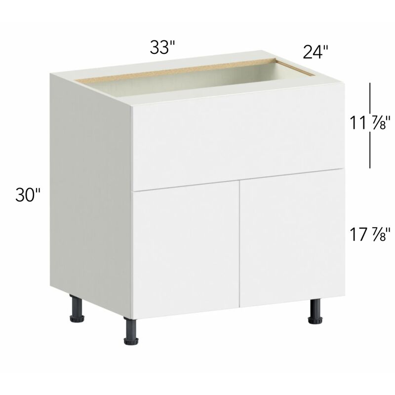 Ovela® Tuscany Azul Marino 33"W x 34.5"H x 24"D Specialty Base Cabinet (FS33)