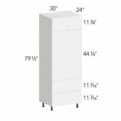 Ovela® Tuscany Woodline 1 30"W x 79.5"H x 24"D Oven Cabinet (OC3084C)