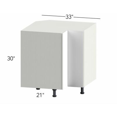 Ovela® Tuscany Blanco 30"W x 30"H x 30"D Lazy Susan Corner Base (LSB33)