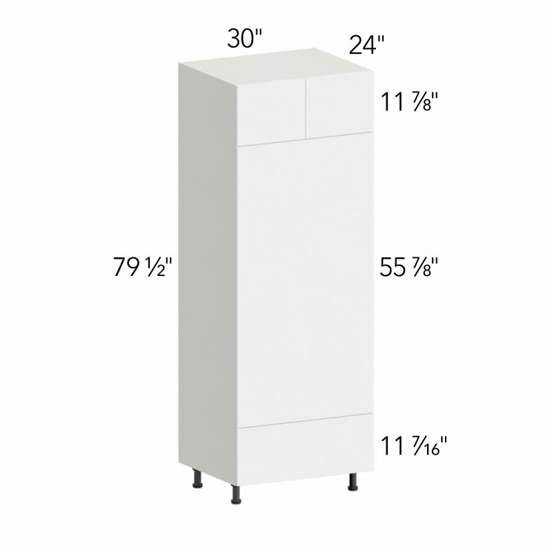 Illume® Tuscany Ida 2 30"W x 79.5"H x 24"D Oven Cabinet (OC3084D)