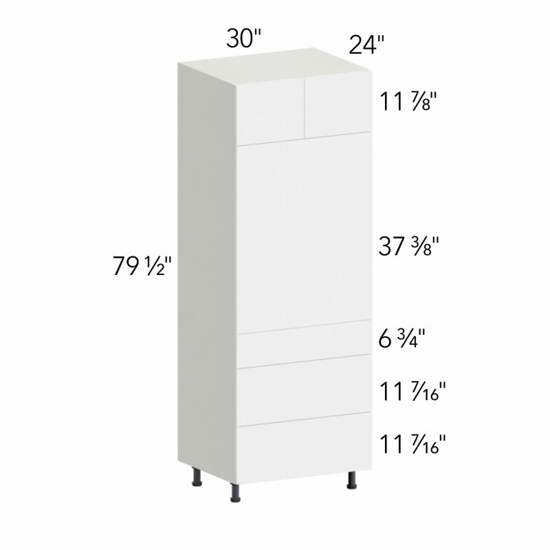 Ovela® Tuscany Rosales 1 30"W x 79.5"H x 24"D Oven Cabinet (OC3084S-3)