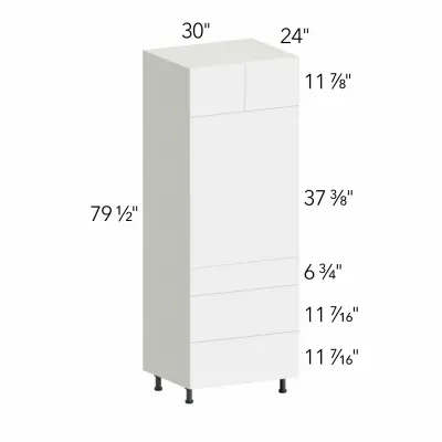 Ovela® Tuscany Rosales 1 30"W x 79.5"H x 24"D Oven Cabinet (OC3084S-3)