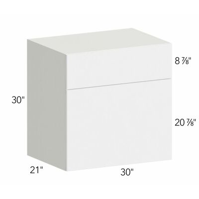 Illume® Tuscany Cashmere 30"W x 30"H x 21"D Microwave Wall Cabinet (MC303021)