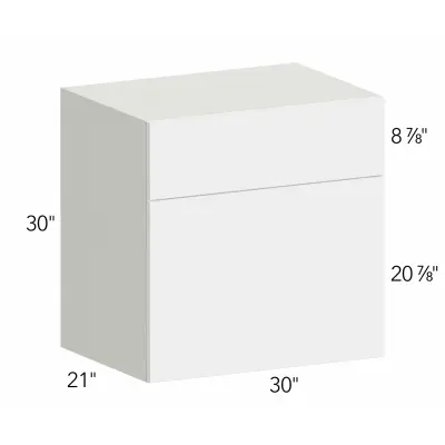 Illume® Catalina Silk Flow 30"W x 30"H x 21"D Microwave Wall Cabinet (MC303021)