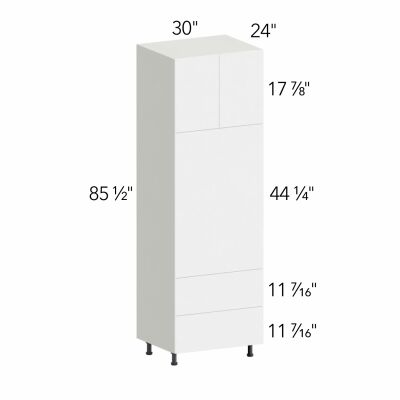 Illume® Tuscany Ida 2 30"W x 85.5"H x 24"D Oven Cabinet (OC3090C)