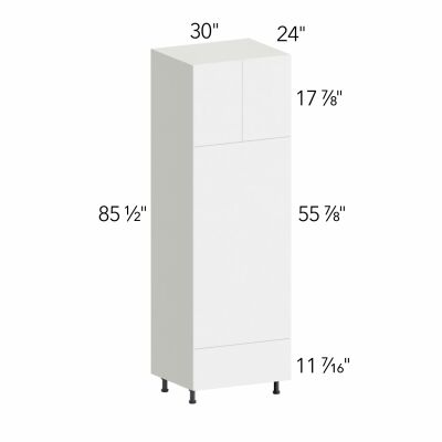 Ovela® Tuscany Antracita 30"W x 85.5"H x 24"D Oven Cabinet (OC3090D)