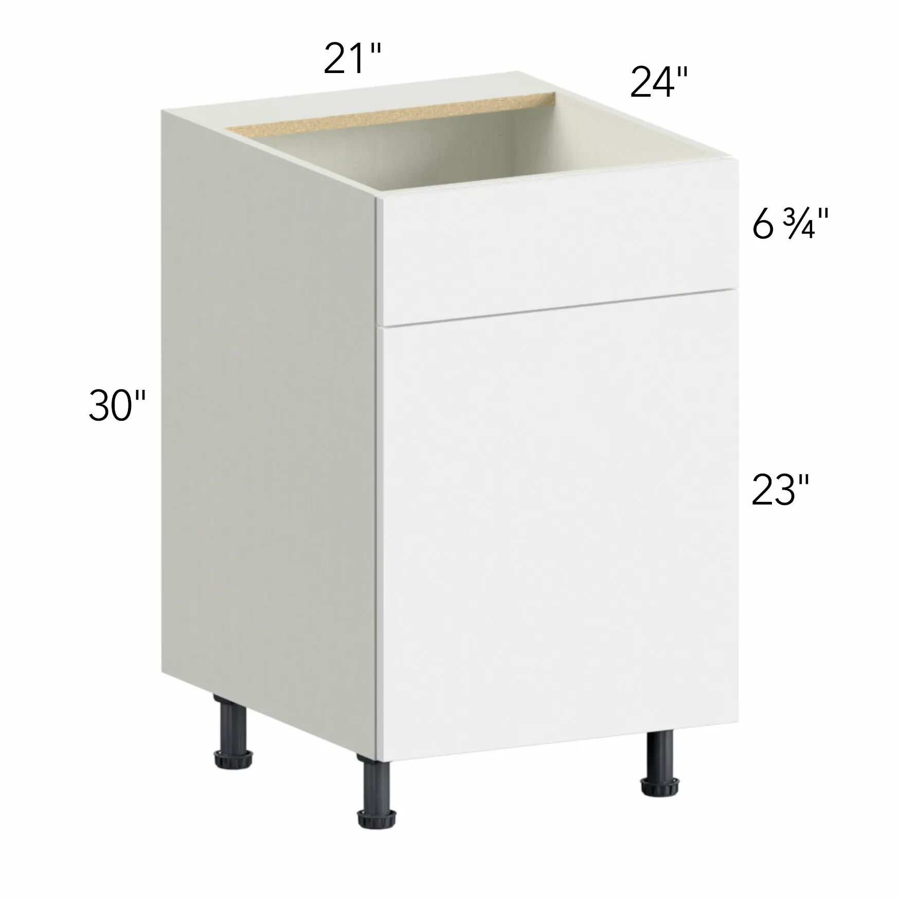 Ovela® Tuscany Olmo 3 21"W x 34.5"H x 24"D Sink Base Cabinet (SB21)