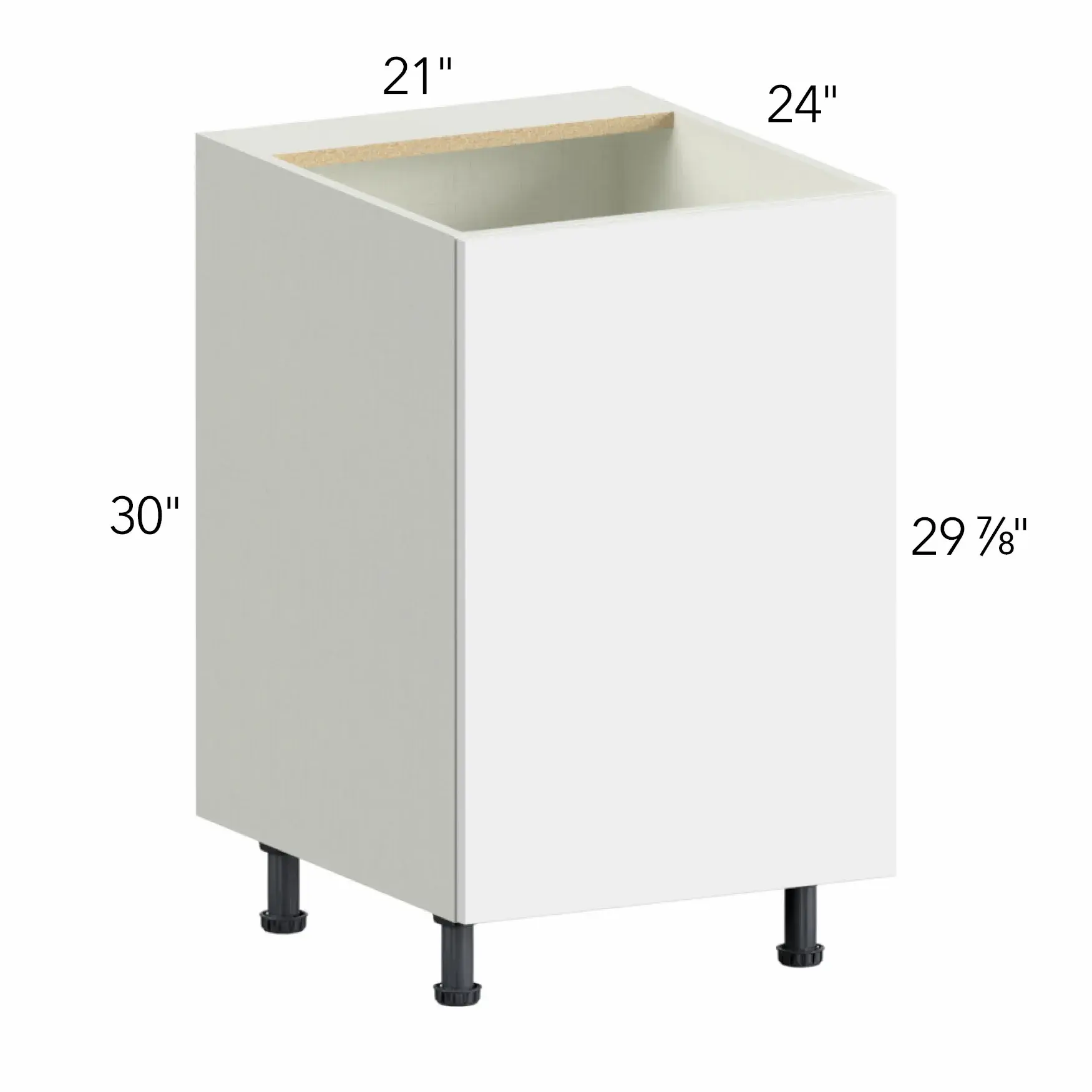 Illume® Tuscany Ida 1 21"W x 30"H x 24"D Sink Base Cabinet (SB21FD)