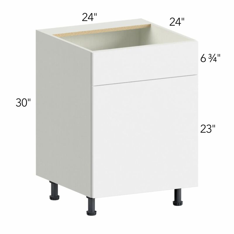 Illume® Catalina Silk Flow 24"W x 30"H x 24"D Sink Base Cabinet (SB24SD)