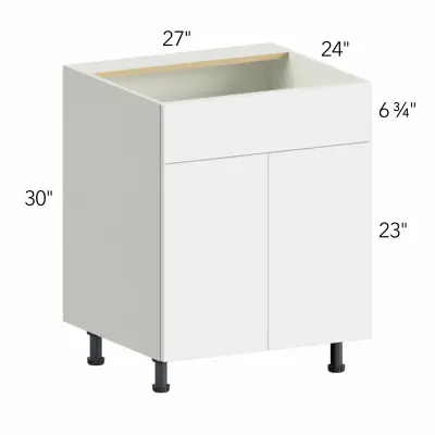 Illume® Catalina Carbone Matte 27"W x 30"H x 24"D Sink Base Cabinet (SB27)