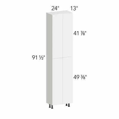 Ovela® Tuscany Woodline 1 24"W x 91.5"H x 13"D Tall Pantry Cabinet (TP241396)