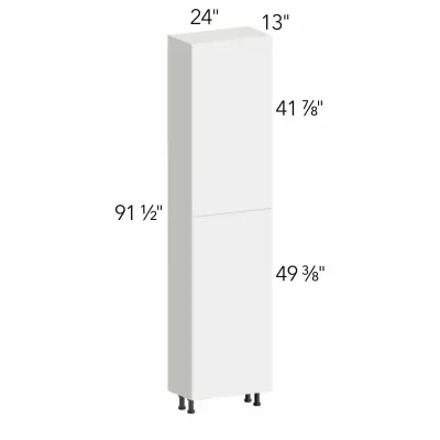 Ovela® Tuscany Woodline 1 24"W x 91.5"H x 13"D Tall Pantry Cabinet (TP241396SD)