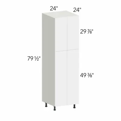 Illume® Catalina Natural Elm 24"W x 79.5"H x 24"D Tall Pantry Cabinet (TP242484)