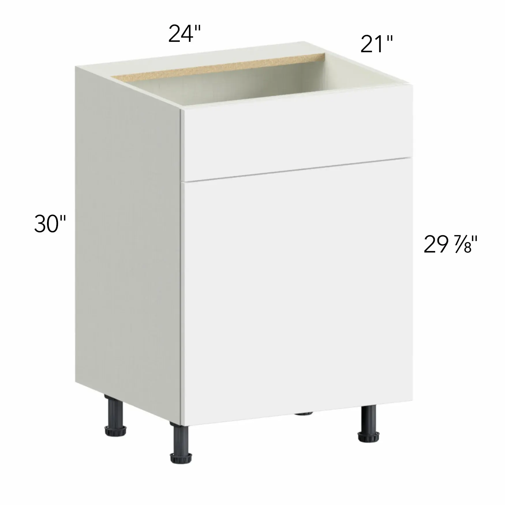 Ovela® Tuscany Basalto 24"W x 34.5"H x 21"D Vanity Cabinet (VSB24SD)