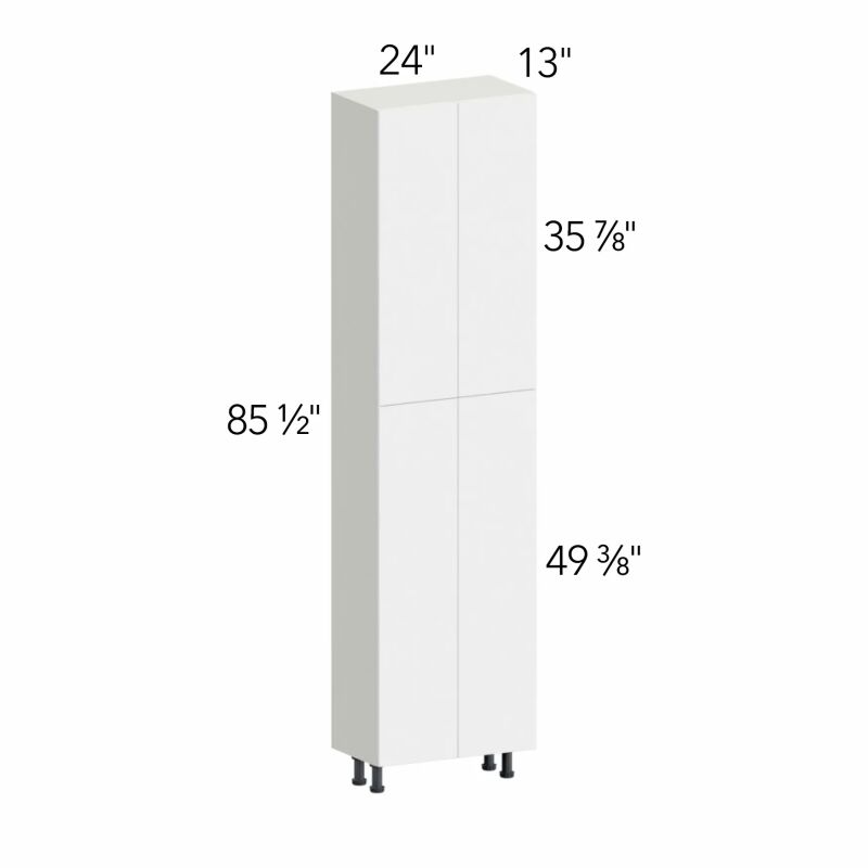 Illume® Tuscany Woodline 3 24"W x 85.5"H x 13"D Tall Pantry Cabinet (TP241390)