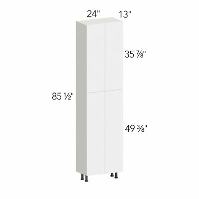 Ovela® Tuscany Muratti 4 24"W x 85.5"H x 13"D Tall Pantry Cabinet (TP241390)