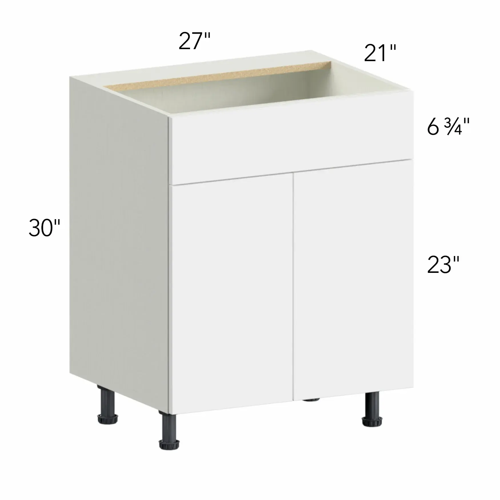 Ovela® Tuscany Ida 1 27"W x 34.5"H x 21"D Vanity Cabinet (VSB27)