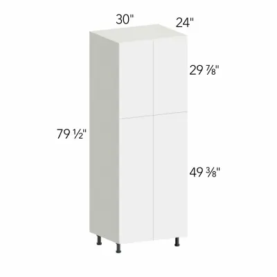 Illume® Tuscany Woodline 3 30"W x 79.5"H x 24"D Tall Pantry Cabinet (TP302484)