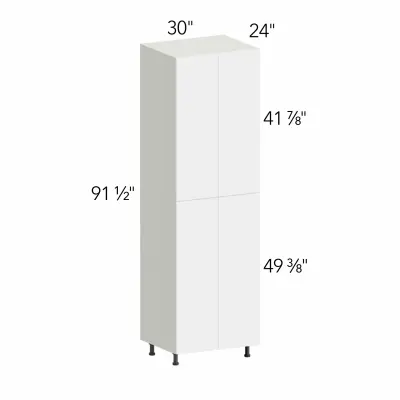 Illume® Tuscany Woodline 3 30"W x 91.5"H x 24"D Tall Pantry Cabinet (TP302496)