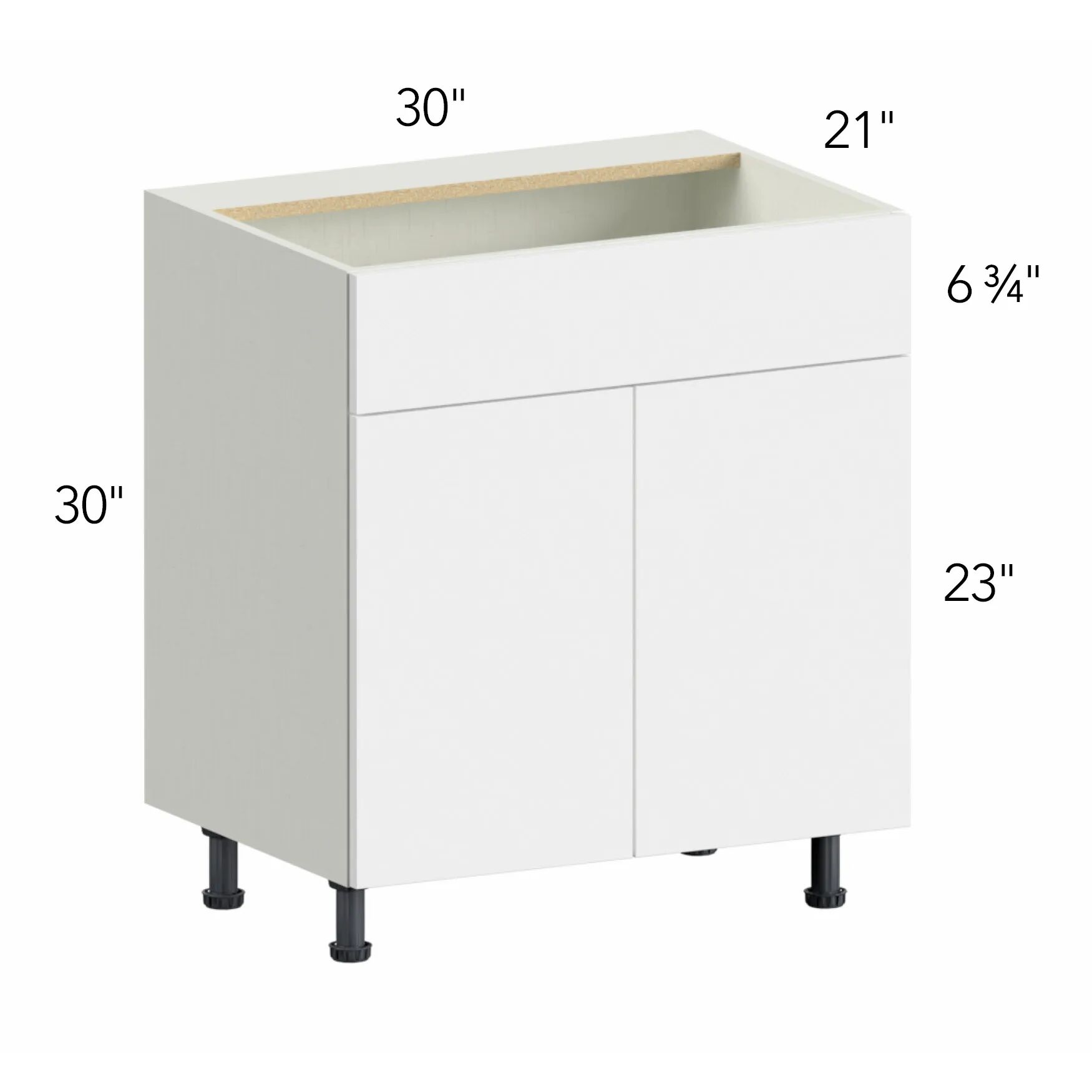 Ovela® Tuscany Ida 1 30"W x 34.5"H x 21"D Vanity Cabinet (VSB30)