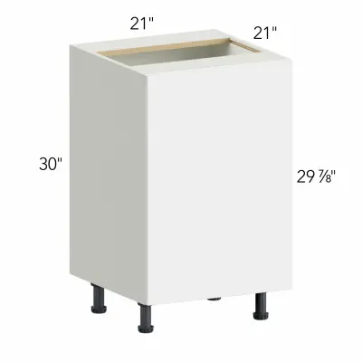 Ovela® Catalina Carbone Matte 21"W x 34.5"H x 21"D Vanity Cabinet (VB21FD)