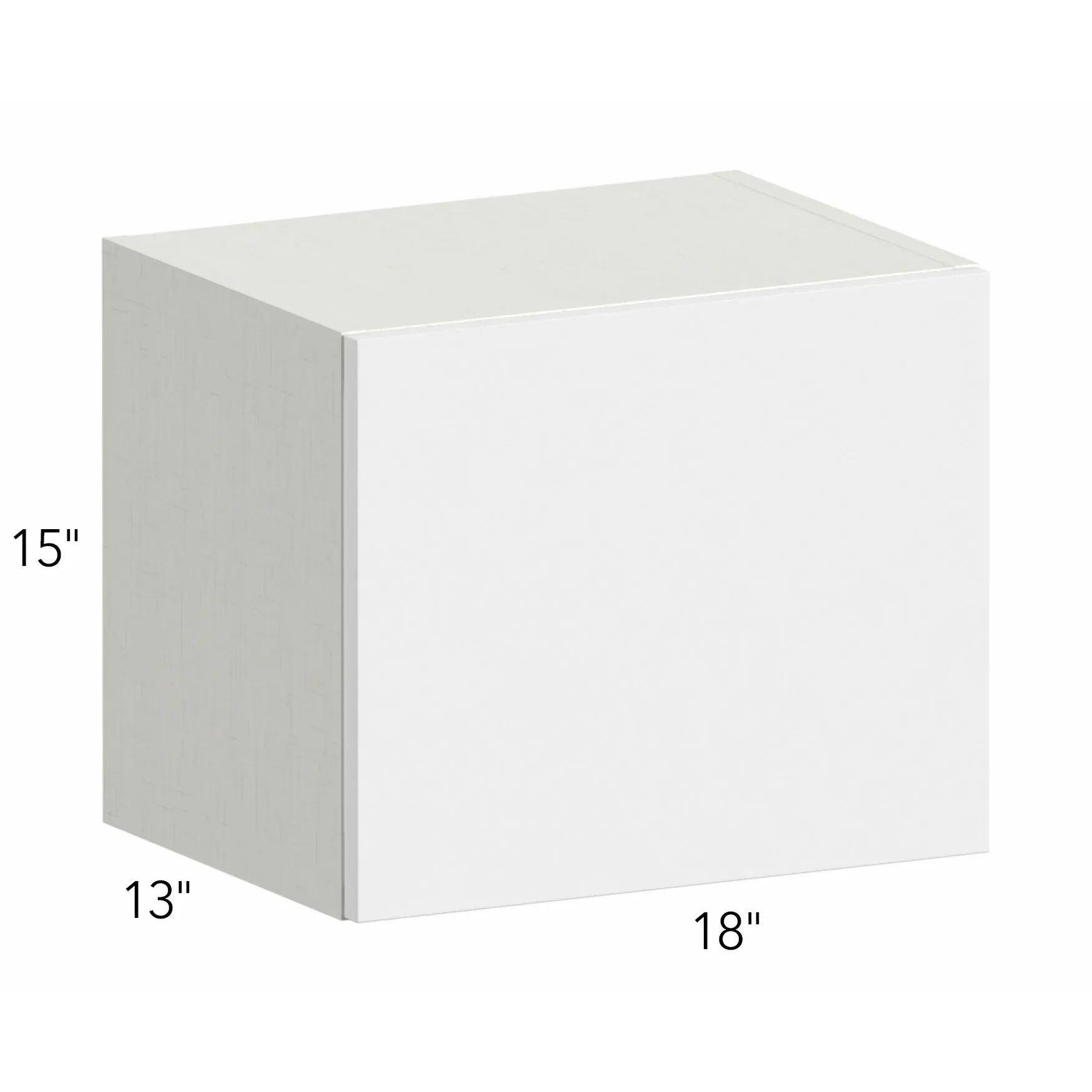 Illume® Tuscany Como Ash 2 18"W x 15"H x 13"D Wall Cabinet (W1815LU)