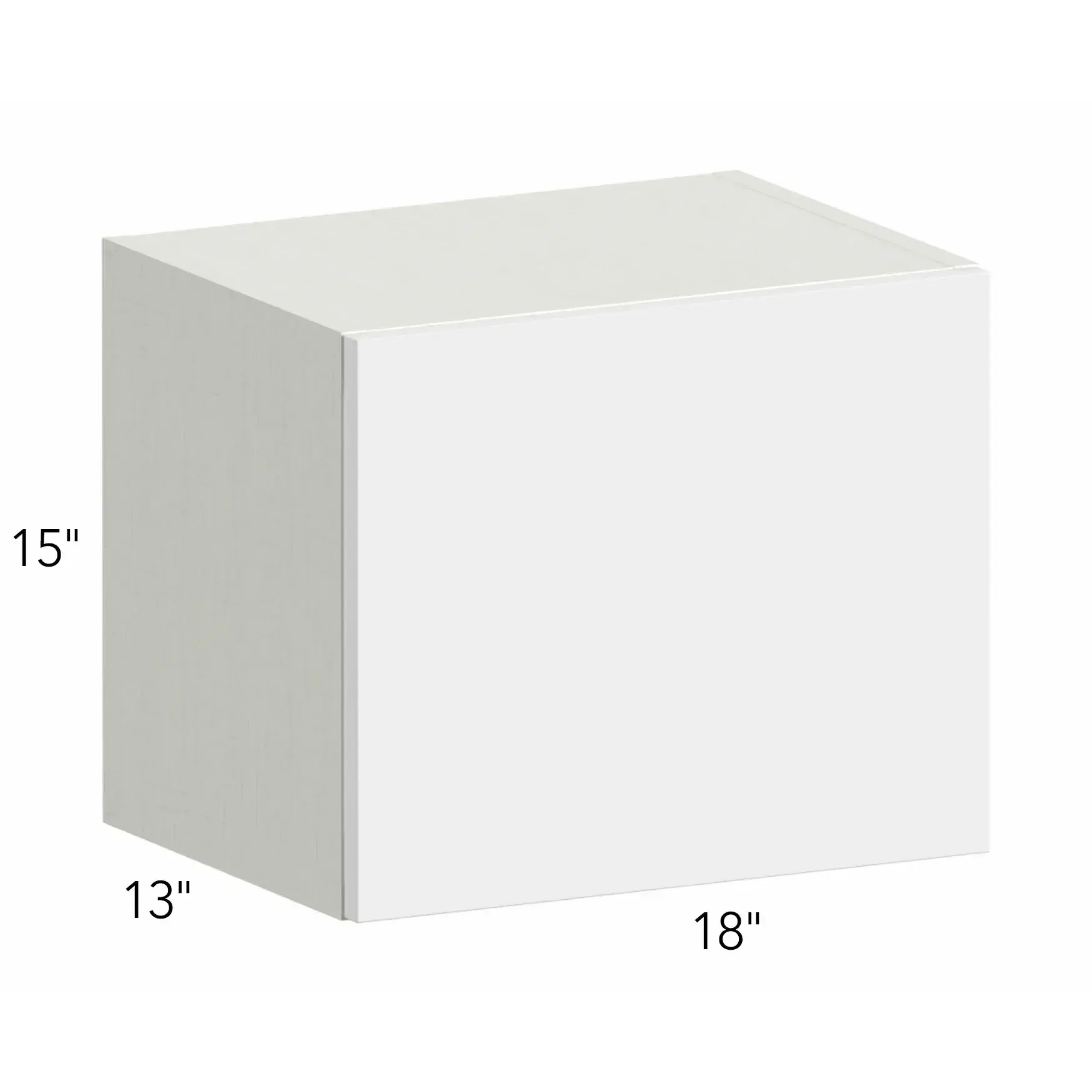 Illume® Tuscany Como Ash 2 18"W x 15"H x 13"D Wall Cabinet (W1815LU)