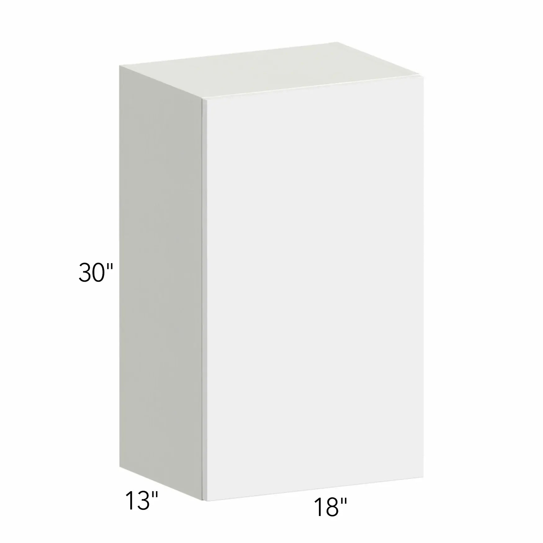 Illume® Tuscany Blanco 18"W x 30"H x 13"D Wall Cabinet (W1830)