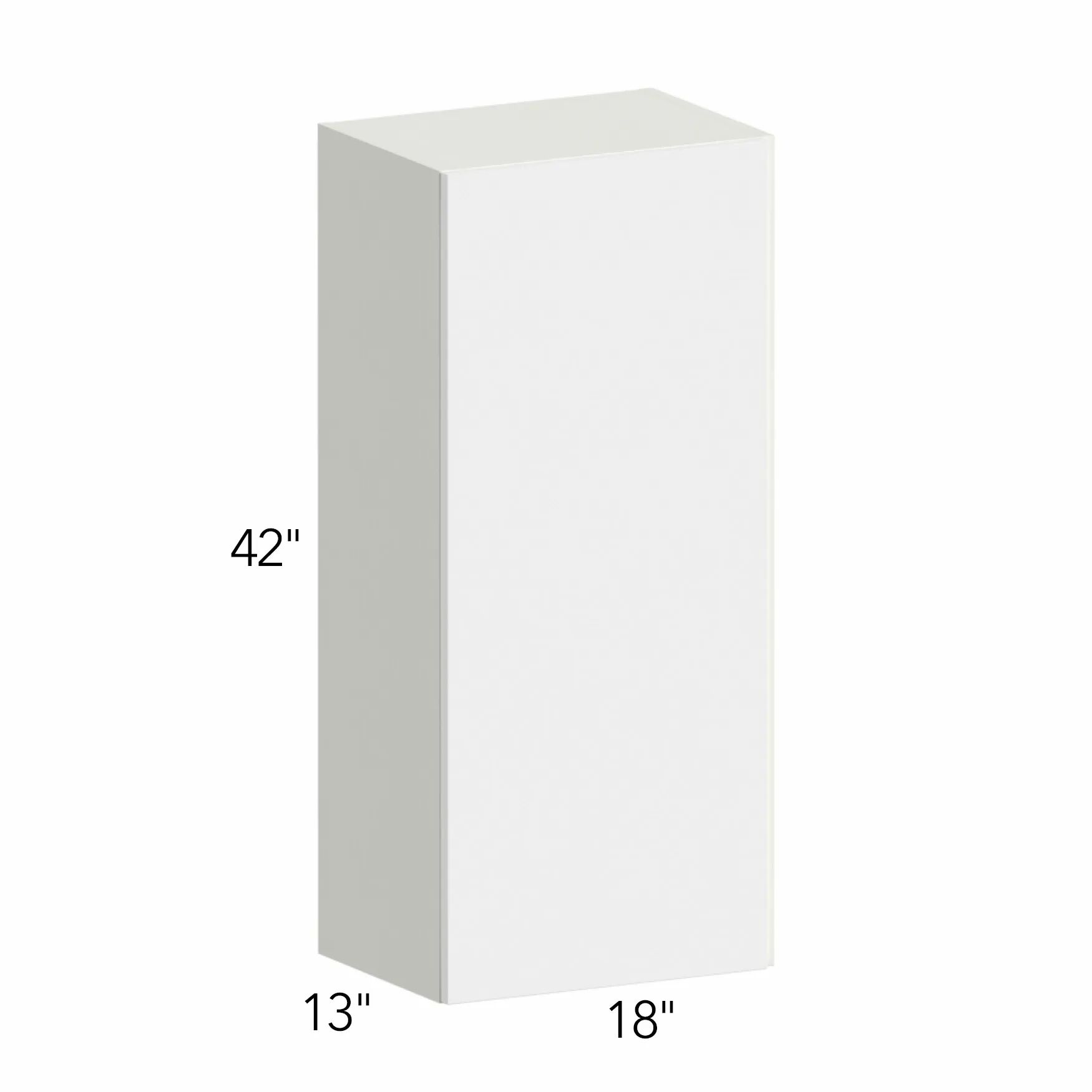 Ovela® Tuscany Ida 2 18"W x 42"H x 13"D Wall Cabinet (W1842)