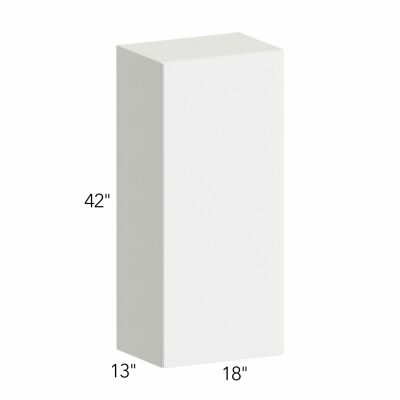 Illume® Tuscany Blanco 18"W x 42"H x 13"D Wall Cabinet (W1842)