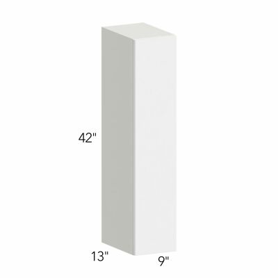 Illume® Tuscany Blanco 9"W x 42"H x 13"D Wall Cabinet (W0942)