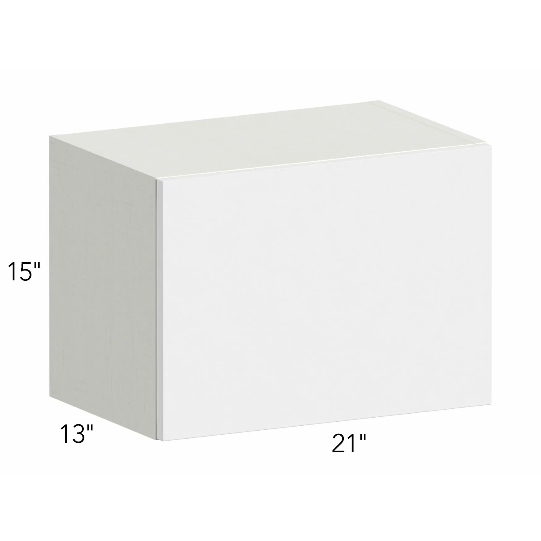 Illume® Tuscany Como Ash 2 21"W x 15"H x 13"D Wall Cabinet (W2115LU)