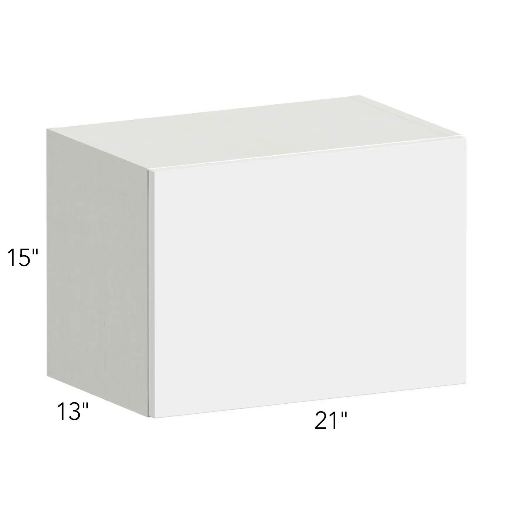 Illume® Tuscany Como Ash 2 21"W x 15"H x 13"D Wall Cabinet (W2115LU)