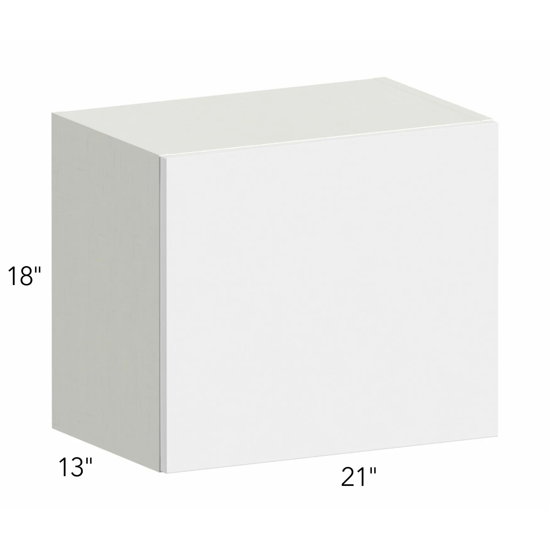 Illume® Tuscany Blanco 21"W x 18"H x 13"D Wall Cabinet (W2118LU)