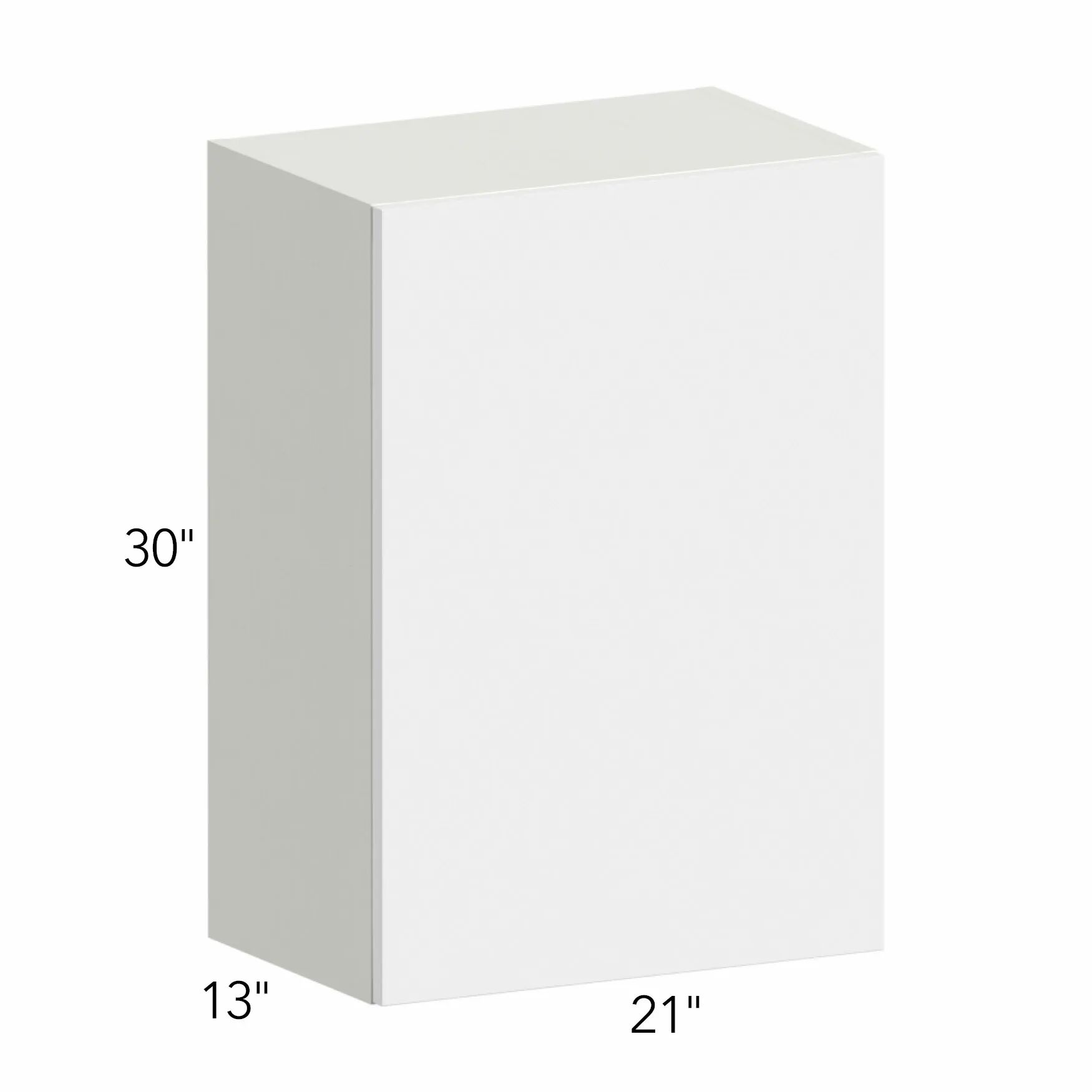 Ovela® Tuscany Blanco 21"W x 30"H x 13"D Wall Cabinet (W2130)