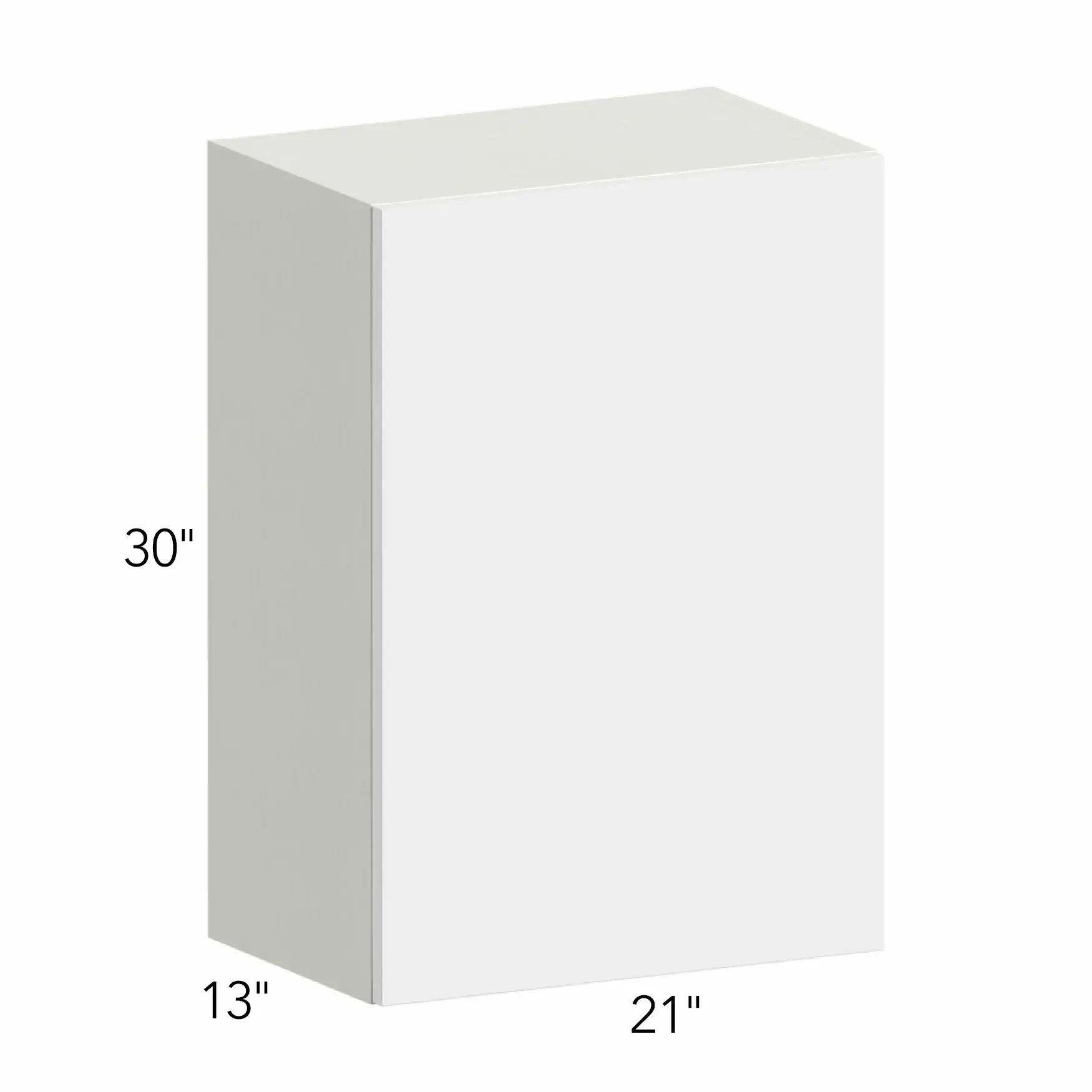 Ovela® Tuscany Blanco 21"W x 30"H x 13"D Wall Cabinet (W2130)