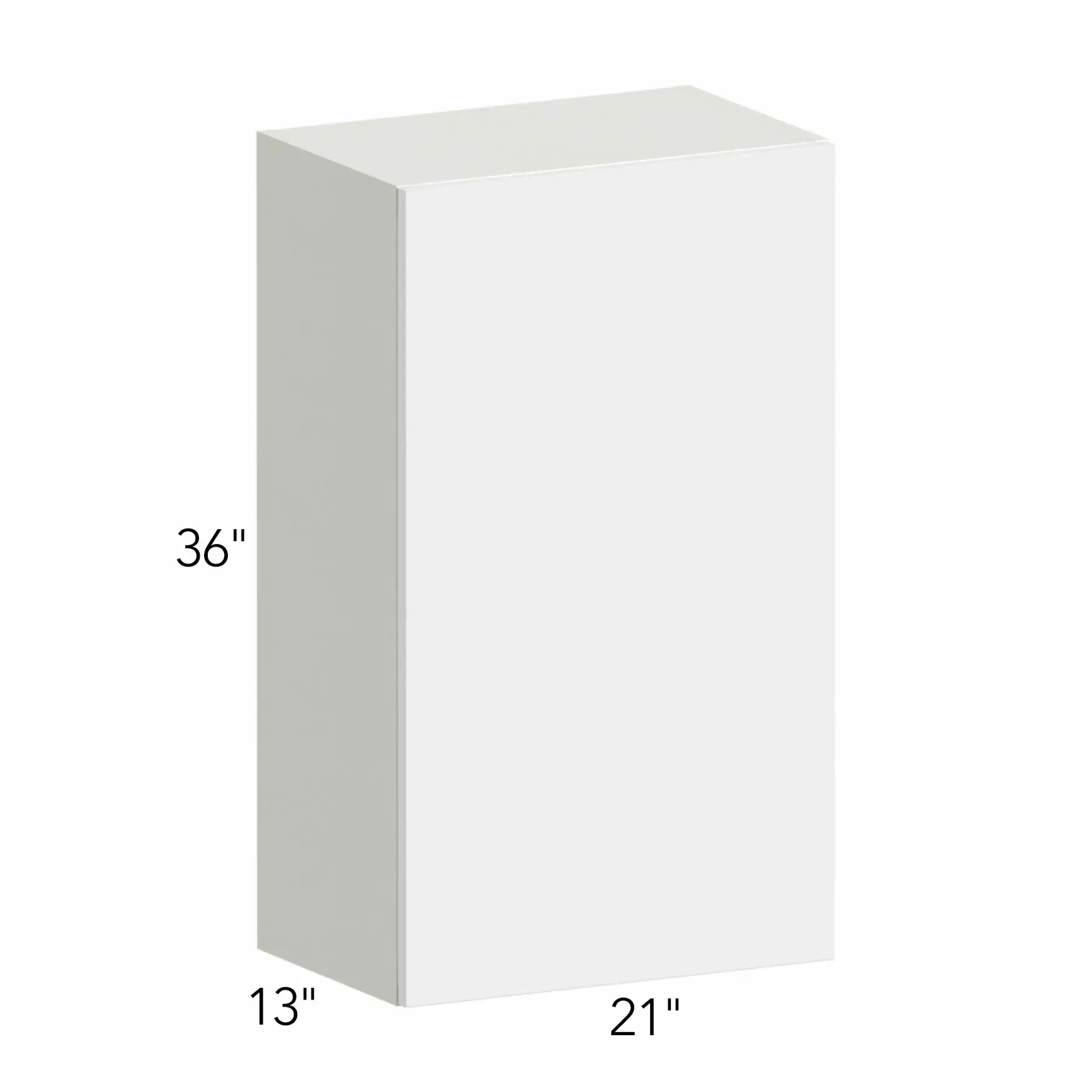 Ovela® Tuscany Ida 1 21"W x 36"H x 13"D Wall Cabinet (W2136)