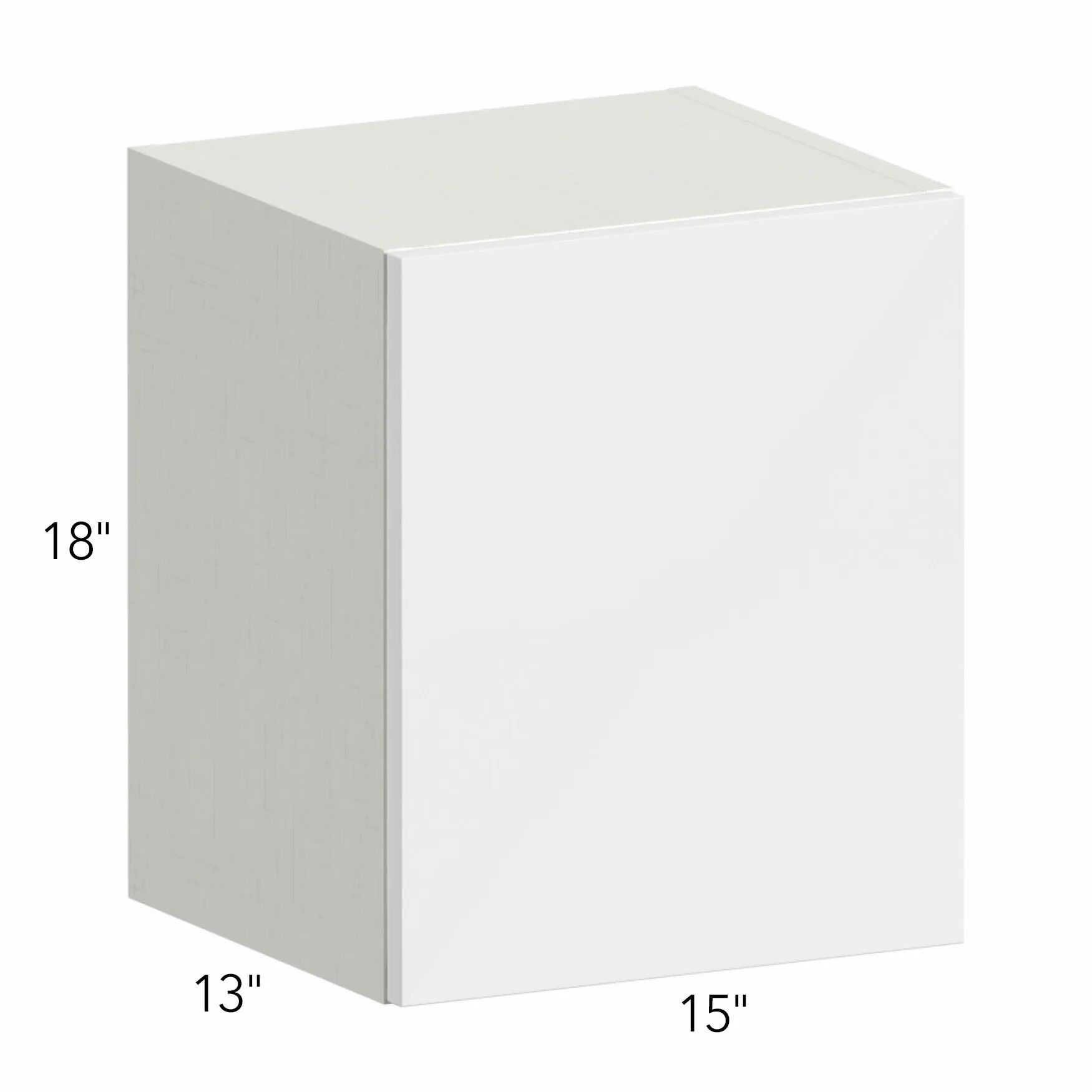 Illume® Tuscany Basalto 15"W x 18"H x 13"D Wall Cabinet (W1518)