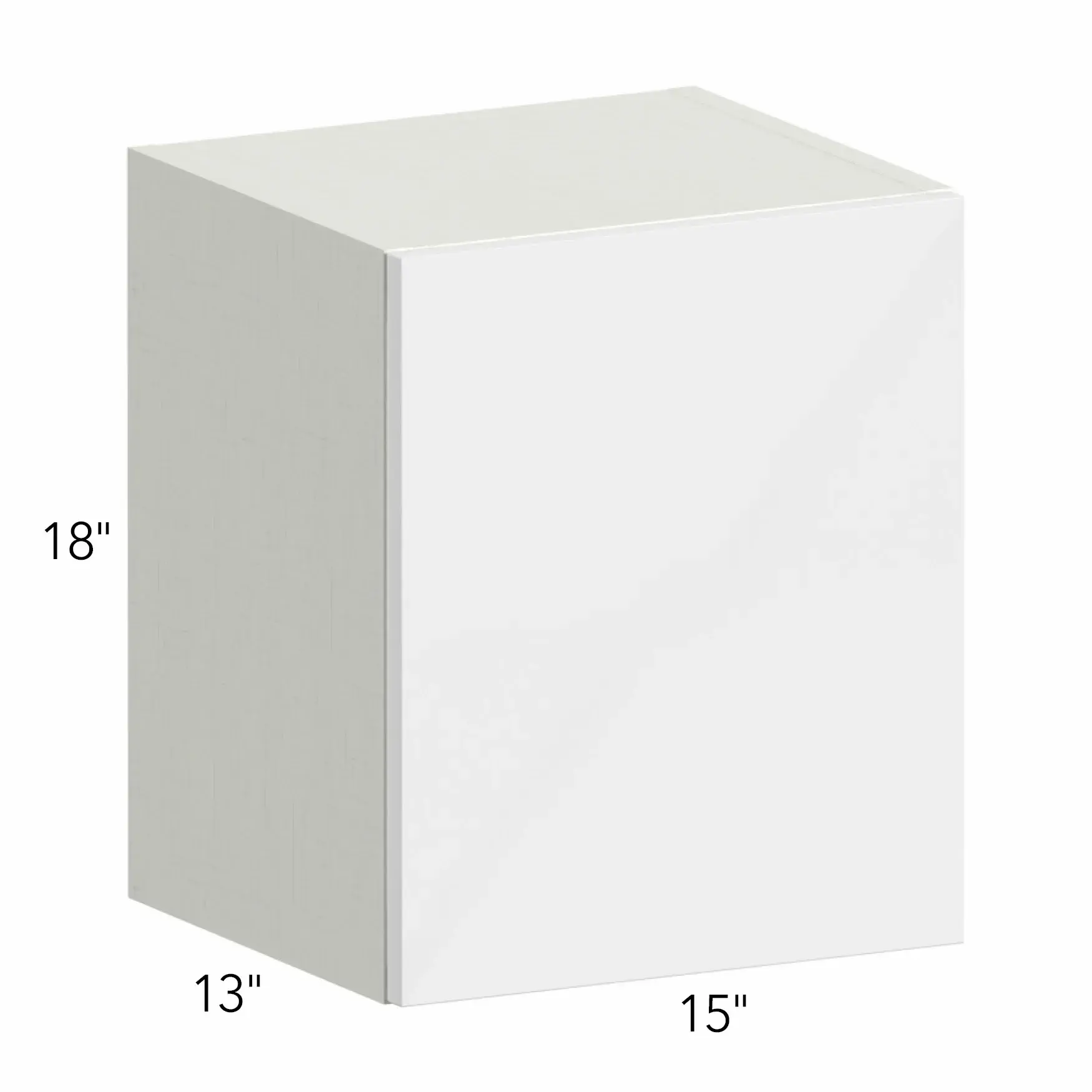 Illume® Tuscany Basalto 15"W x 18"H x 13"D Wall Cabinet (W1518)