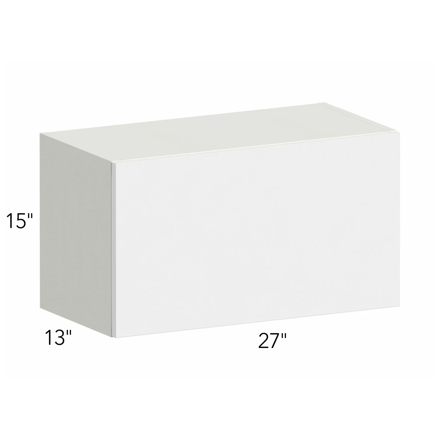 Illume® Tuscany Blanco 27"W x 15"H x 13"D Wall Cabinet (W2715LU)