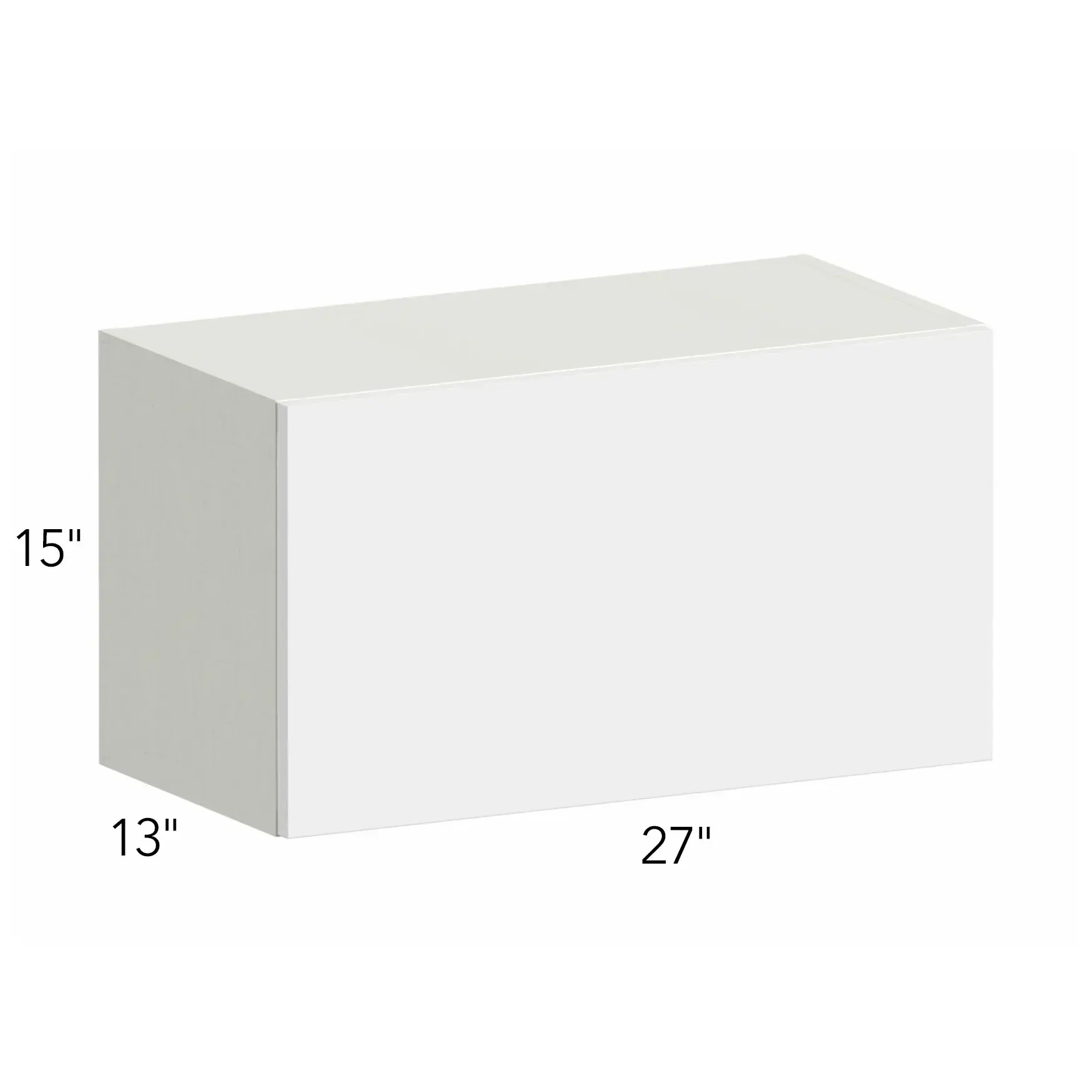 Illume® Tuscany Blanco 27"W x 15"H x 13"D Wall Cabinet (W2715LU)