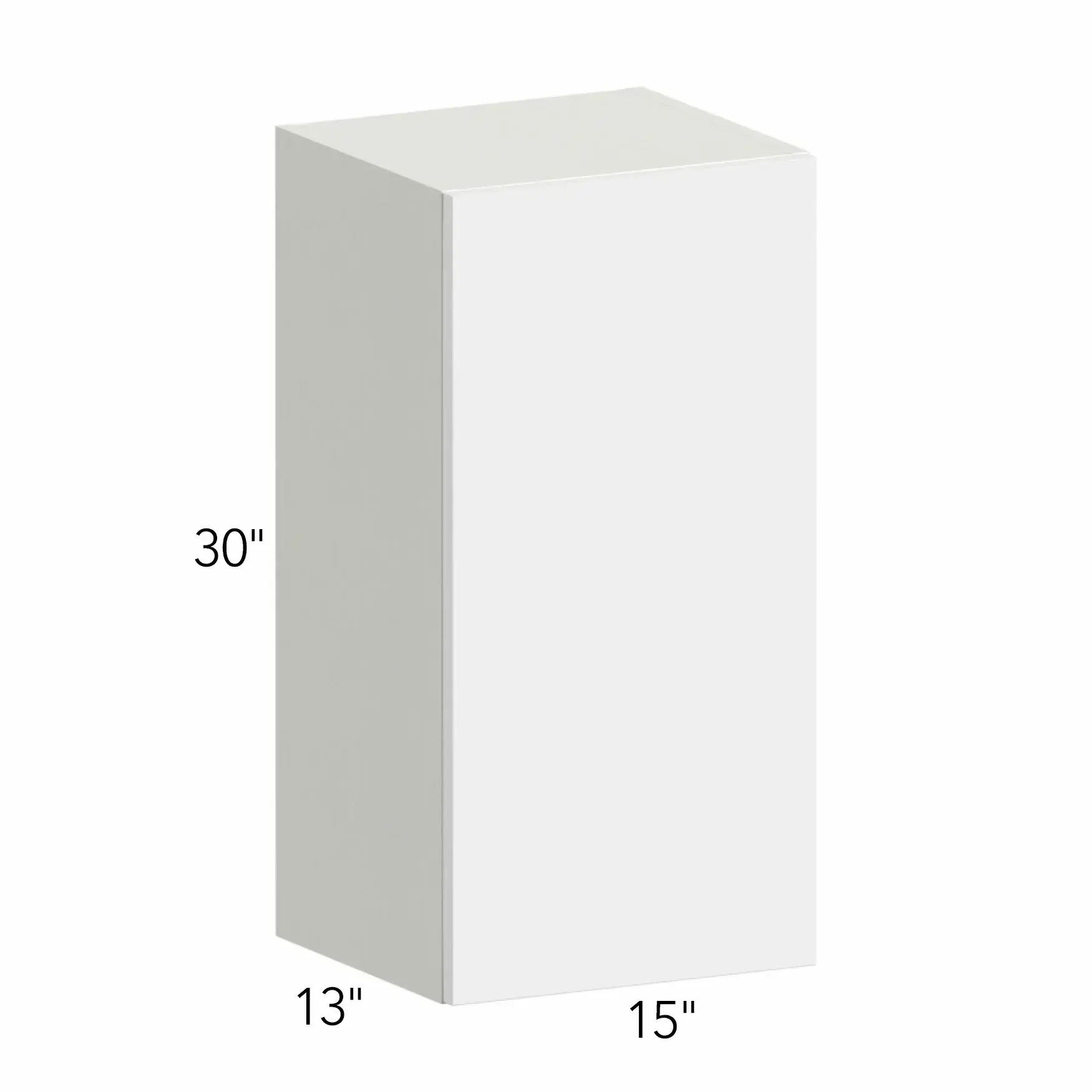 Illume® Tuscany Basalto 15"W x 30"H x 13"D Wall Cabinet (W1530)