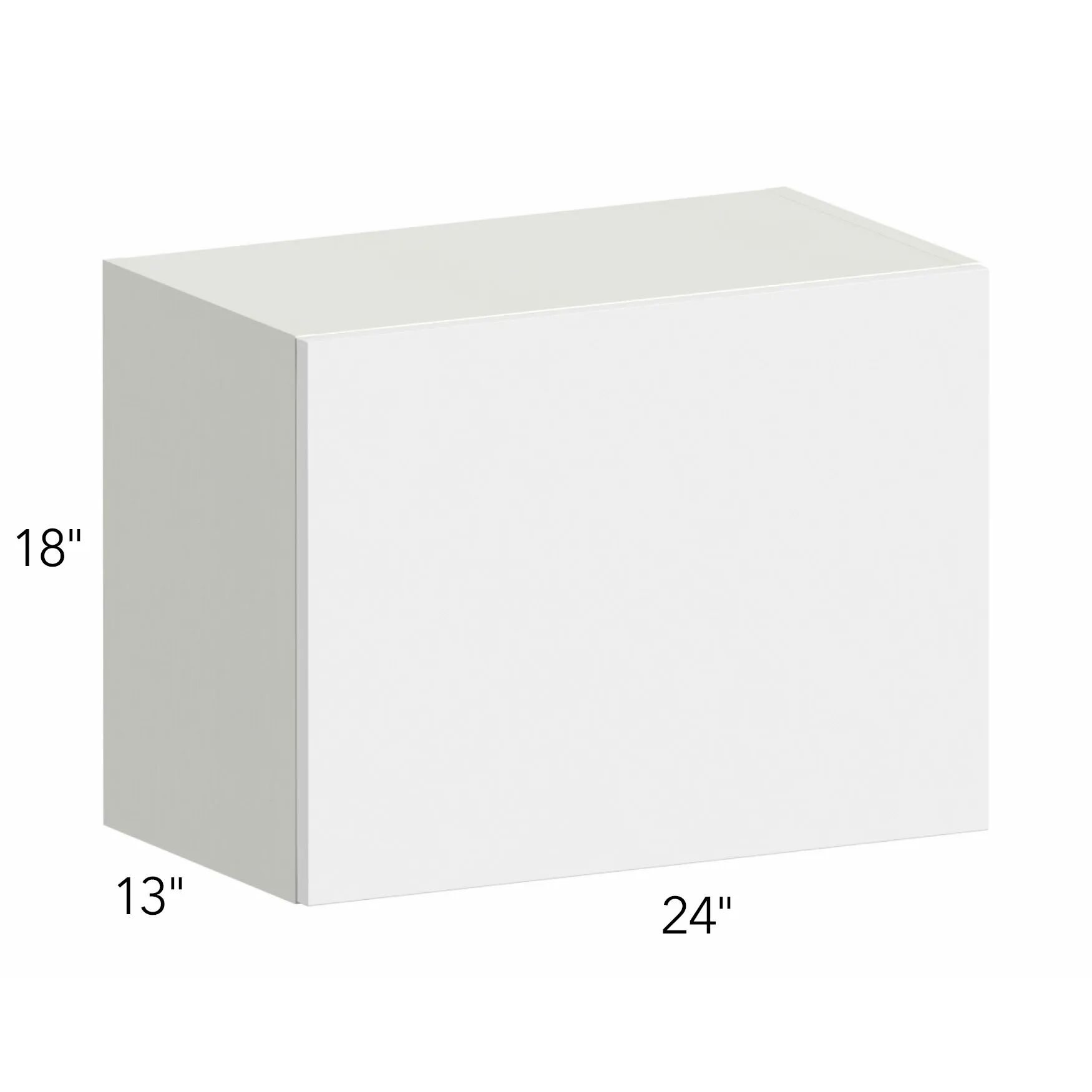 Illume® Tuscany Blanco 24"W x 18"H x 13"D Wall Cabinet (W2418LU)
