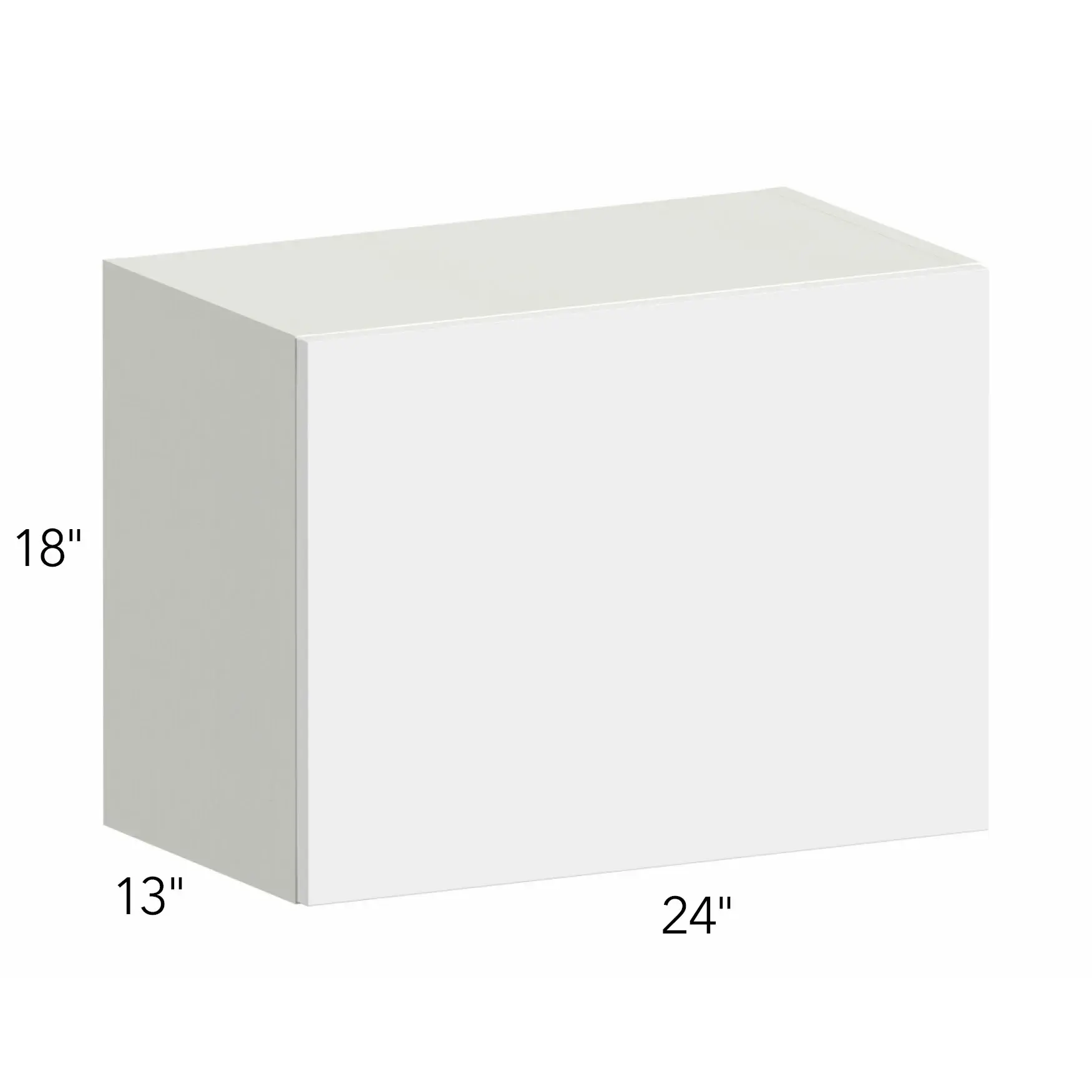 Illume® Tuscany Blanco 24"W x 18"H x 13"D Wall Cabinet (W2418LU)