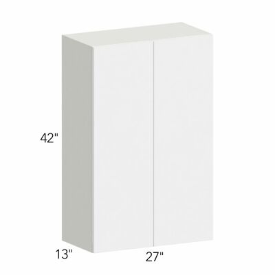 Ovela® Tuscany Cashmere 27"W x 42"H x 13"D Wall Cabinet (W2742)