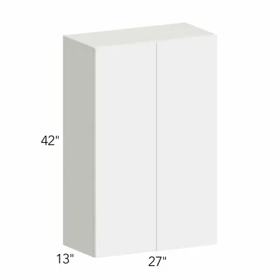Illume® Catalina Light Artwood 27"W x 42"H x 13"D Wall Cabinet (W2742)