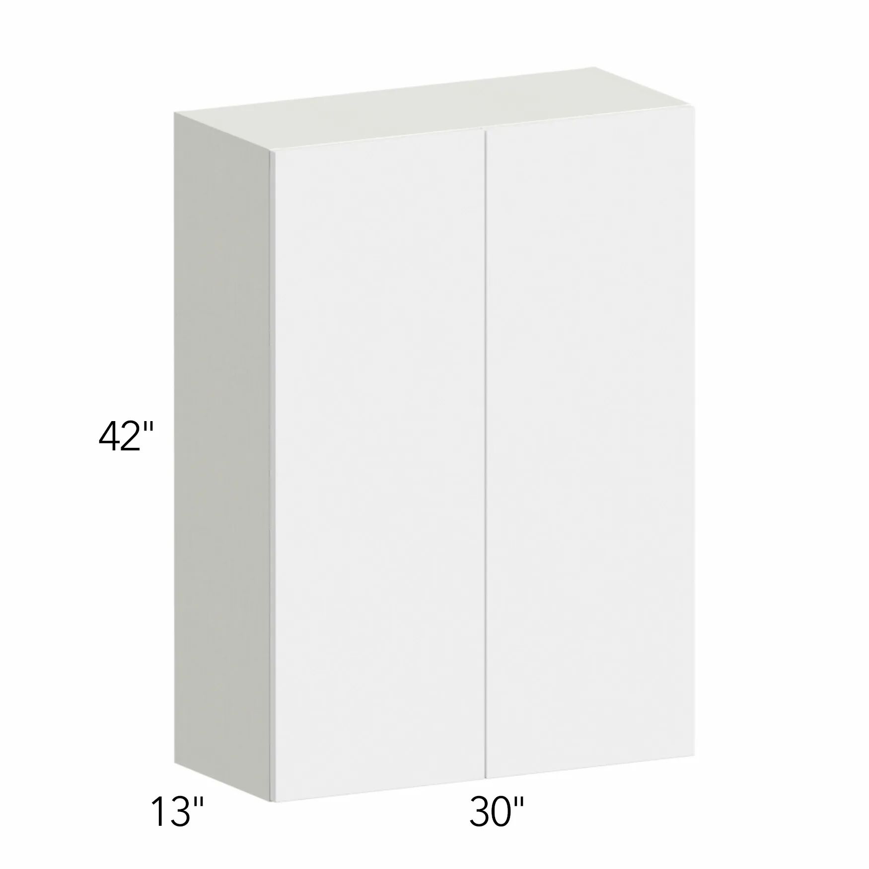 Illume® Tuscany Ida 2 30"W x 42"H x 13"D Wall Cabinet (W3042)