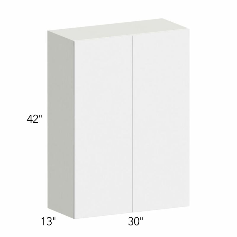 Illume® Catalina Olmo 3 30"W x 42"H x 13"D Wall Cabinet (W3042)