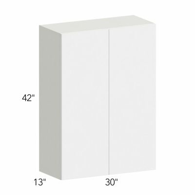 Ovela® Tuscany Olmo 3 30"W x 42"H x 13"D Wall Cabinet (W3042)