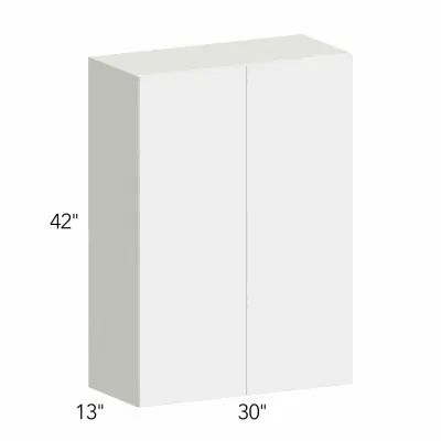 Illume® Catalina Olmo 3 30"W x 42"H x 13"D Wall Cabinet (W3042)